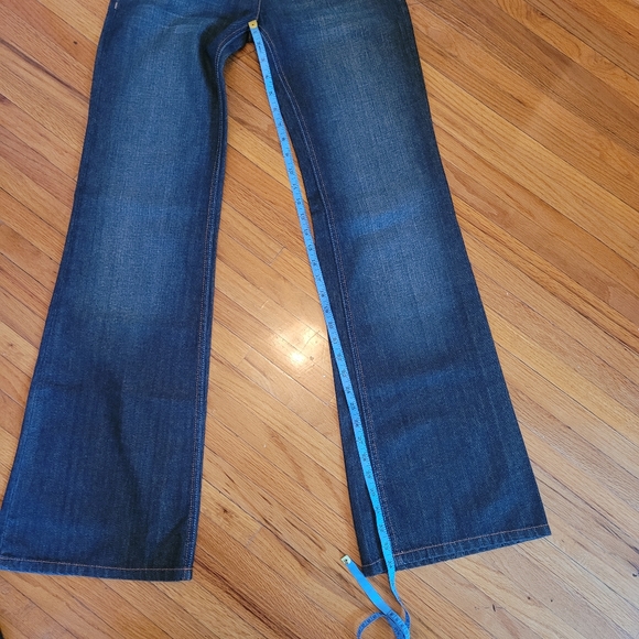 Banzai Italian Designed flare Jeans no zipper 26 - Picture 9 of 16